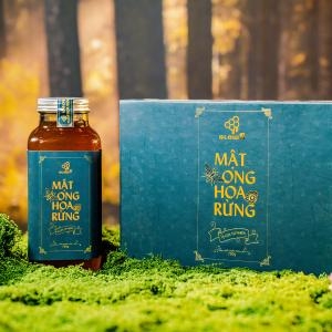 Mật Ong Hoa Rừng Glow S - Hộp 1 chai 700g Mật Ong Hoa Rừng Glow S - Hộp 1 chai 700g
